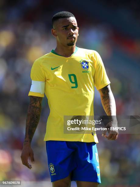 Gabriel Jesus, Brazil Brazil v Croatia - International Friendly - Anfield .