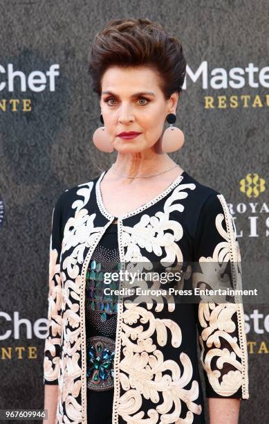 Antonia Dell'Atte attends 'Masterchef' Restaurant opening on June 4, 2018 in Madrid, Spain.