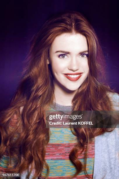 Portrait de l'actrice americaine Holland Roden pendant le 66eme Festival du Film Annuel de Cannes au Palais des Festivals le 29 mai 2013, Cannes,...