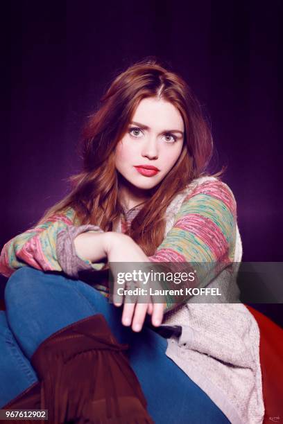 Portrait de l'actrice americaine Holland Roden pendant le 66eme Festival du Film Annuel de Cannes au Palais des Festivals le 29 mai 2013, Cannes,...