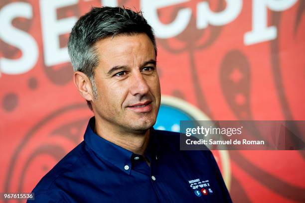 Nico Abad attends Mediaset 'Once Titular' presentation on June 5, 2018 in Las Rozas, Spain.