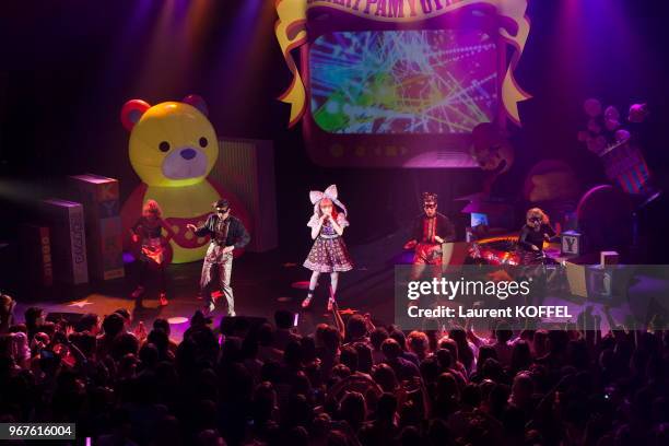 Concert de la chanteuse Japonaise Kyary Pamyu Pamyu au Bataclan le 25 avril 2014, Paris, France.