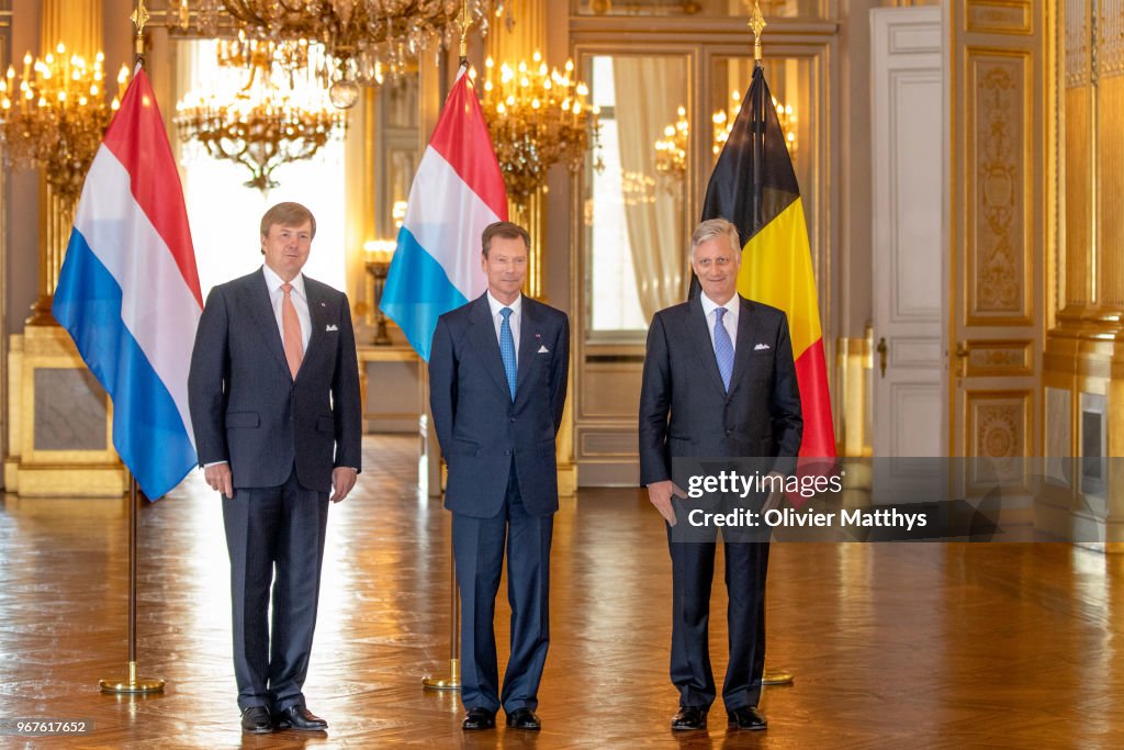 King Philip Of Belgium Attends 60 Years Benelux Council