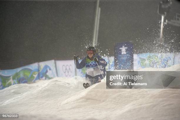 Winter Olympics: USA Hannah Kearney in action during Women's Moguls Finals at Cypress Moutain. Kearney won gold. West Vancouver, Canada 2/13/2010...