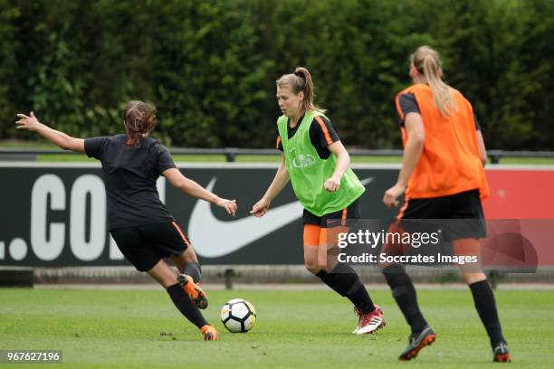 Lize Kop of Holland Women during the Training Holland Women at the KNVB Campus on June 5, 2018 in Zeist Netherlands