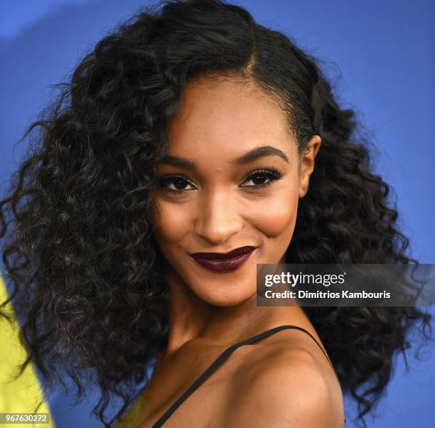 Jourdan Dunn attends the 2018 CFDA Fashion Awards at Brooklyn Museum on June 4, 2018 in New York City.