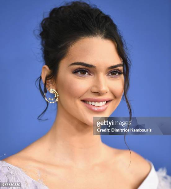 Kendall Jenner attends the 2018 CFDA Fashion Awards at Brooklyn Museum on June 4, 2018 in New York City.