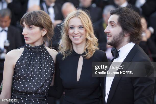 Natalie Beder, David Houri and Lea Drucker attend the 'Blood Ties' Premiere during the 66th Annual Cannes Film Festival at the Palais des Festivals...