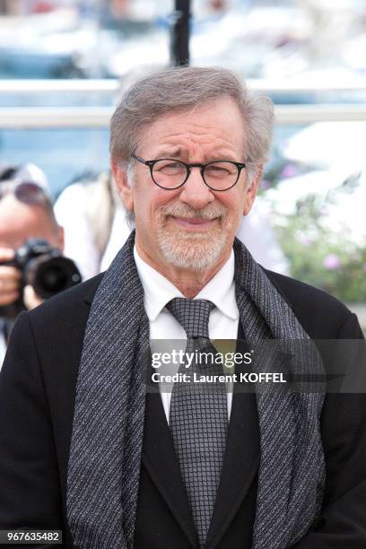 Steven Spielberg attends 'The BFG' photocall during the 69th Annual Cannes Film Festival on May 14, 2016 in Cannes, France.