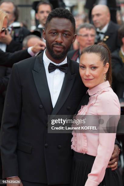 Thomas Ngijol and Karole Rocher attend the Closing Ceremony during the 69th annual Cannes Film Festival on May 22, 2016 in Cannes, France.