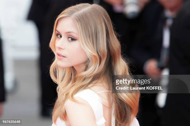 Erin Moriarty attends the Closing Ceremony during the 69th annual Cannes Film Festival on May 22, 2016 in Cannes, France.