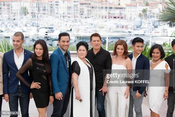 Loreto Larry Castino, Troy Espiritu, Maria Isabel Lopez, Neil Ryan Sese, Jaclyn Jose, director Brillante Mendoza, Andi Eigenmann, Jomari Angeles and...