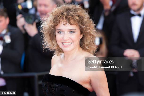 Valeria Golino attends 'The Last Face' Premiere during the 69th annual Cannes Film Festival at the Palais des Festivals on May 20, 2016 in Cannes,...