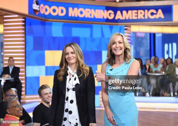 Alicia Silverstone is a guest on "Good Morning America," on Tuesday, June 5, 2018 airing on the Walt Disney Television via Getty Images Television...