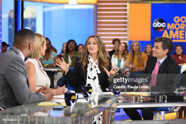 Alicia Silverstone is a guest on "Good Morning America," on Tuesday, June 5, 2018 airing on the Walt Disney Television via Getty Images Television...