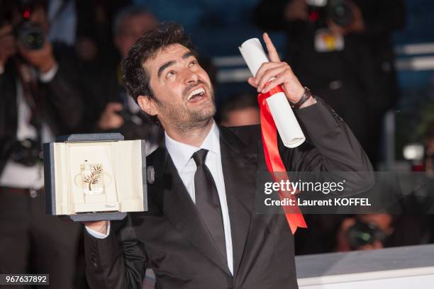 Shahab Hosseini attends the Palme d'Or Winner Photocall during the 69th annual Cannes Film Festival on May 22, 2016 in Cannes, France.