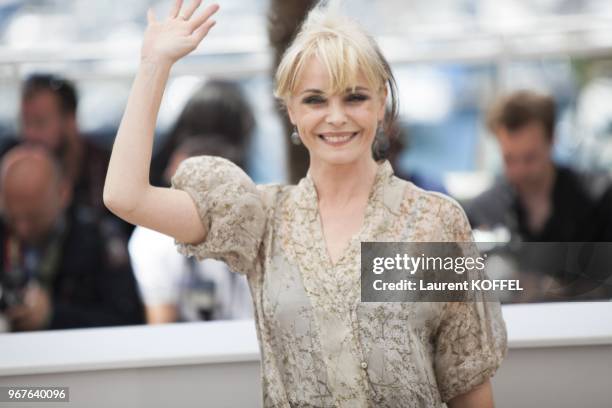 Galatea Ranzi attends the photocall for 'La Grande Bellezza' during the 66th Annual Cannes Film Festival at Palais des Festivals on May 21, 2013 in...