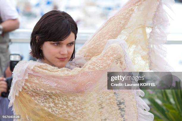 Soko attends the 'The Dancer ' photocall during the 69th annual Cannes Film Festival at the Palais des Festivals on May 13, 2016 in Cannes, France.