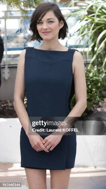 Actress Marion Cotillard attends the photocall for 'Blood Ties' during the 66th Annual Cannes Film Festival at the Palais des Festivals on May 20,...