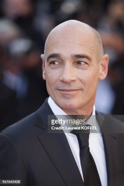 Actor Jean-Marc Barr attends the 'The Immigrant' premiere during The 66th Annual Cannes Film Festival at the Palais des Festivals on May 24, 2013 in...