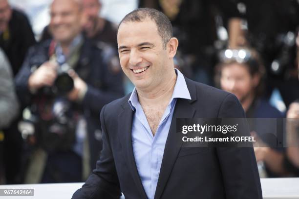 Director Mohamed Hamidi attends the 'Ne Quelque Part' Photocall during The 66th Annual Cannes Film Festival at the Palais des Festivals on May 21,...