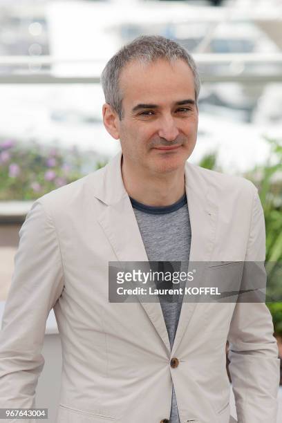 Director Olivier Assayas attends the 'Personal Shopper' photocall during the 69th annual Cannes Film Festival at the Palais des Festivals on May 17,...