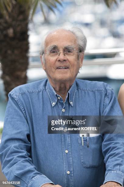 Michel Legrand attends the 'Max Rose' photocall during The 66th Annual Cannes Film Festival at the Palais des Festivals on May 23, 2013 in Cannes,...