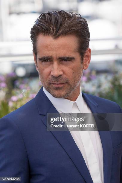 Colin Farrell attends 'The Beguiled' photocall during the 70th annual Cannes Film Festival at Palais des Festivals on May 24, 2017 in Cannes, France.