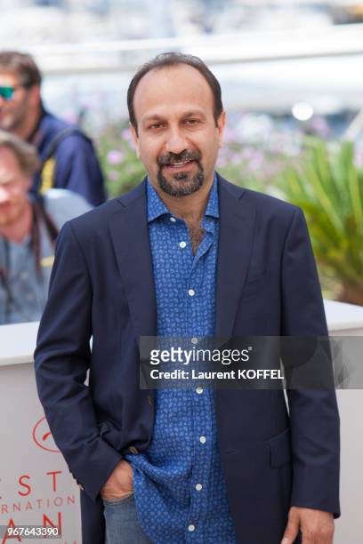 Asghar Farhadi attends the 'The Salesman ' Photocall during the 69th annual Cannes Film Festival on May 21, 2016 in Cannes, France.