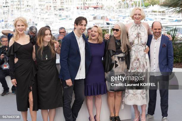 Nicole Kidman, Alice Englert, director Ariel Kleiman, Elisabeth Moss, director Jane Campion, Gwendoline Christie and David Dencik attend the 'Top Of...