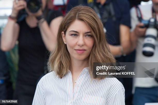 Sofia Coppola attends 'The Beguiled' photocall during the 70th annual Cannes Film Festival at Palais des Festivals on May 24, 2017 in Cannes, France.