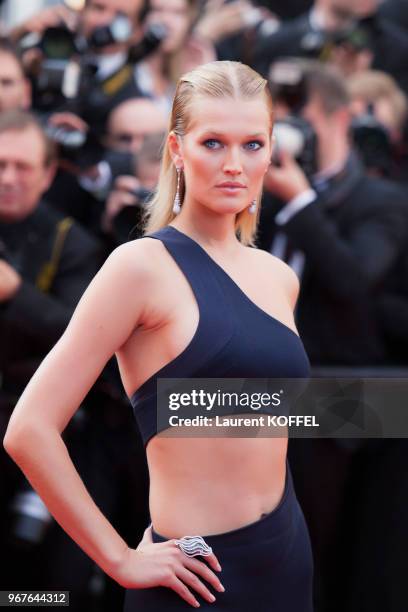 Toni Garrn attends the 'The Beguiled' screening during the 70th annual Cannes Film Festival at Palais des Festivals on May 24, 2017 in Cannes, France.