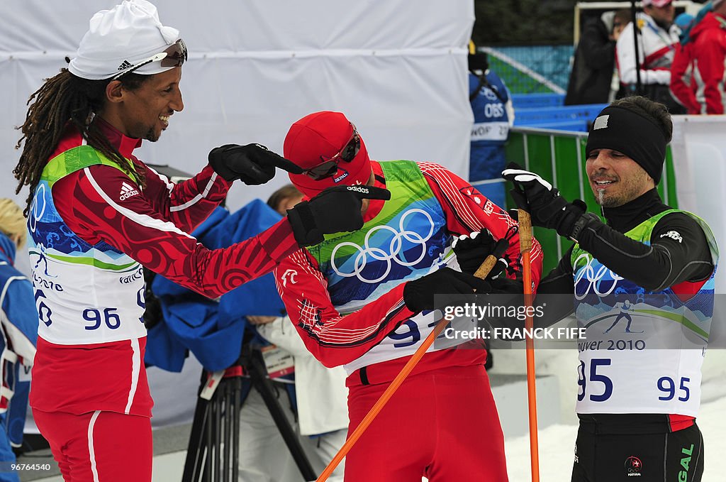 Ethiopian Robel Zemichael Teklemariam (L