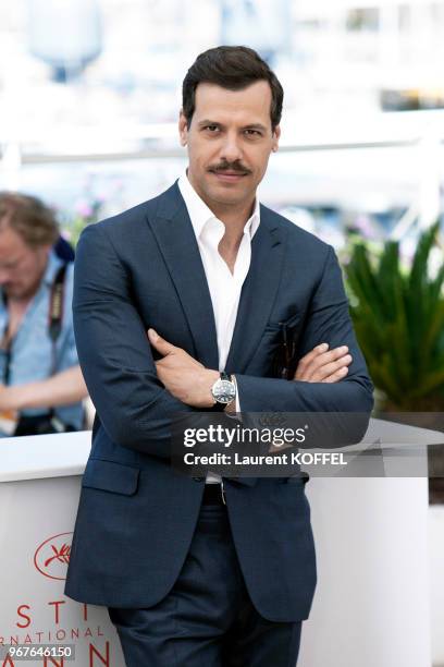 Laurent Lafitte attends the 'Elle' Photocall during the 69th annual Cannes Film Festival at the Palais des Festivals on May 21, 2016 in Cannes,...