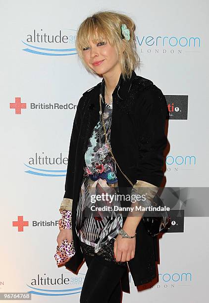 Ekaterina Ivanova attends a screening party for The Brit Awards 2010 at Altitude on February 16, 2010 in London, England.