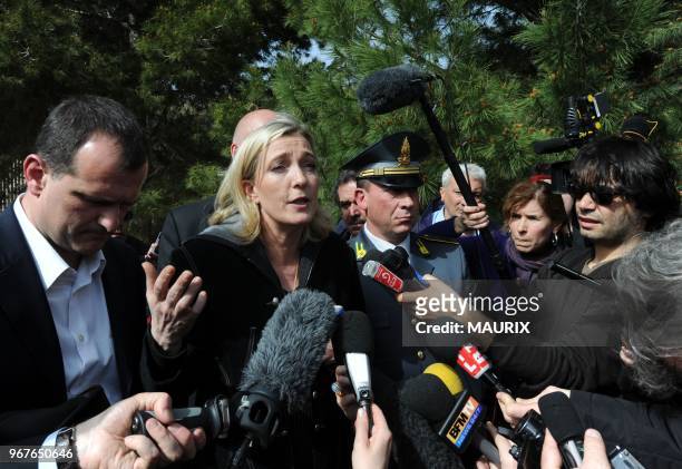 Marine Le Pen, the daughter of France's longtime far-right leader who now heads his National Front party, advocated turning migrants back to sea...