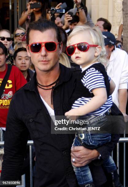 Gavin Rossdale at the Los Angeles Premiere of "Gnomeo & Juliet" held at the El Capitan Theater in Los Angeles, USA on January 23, 2010.