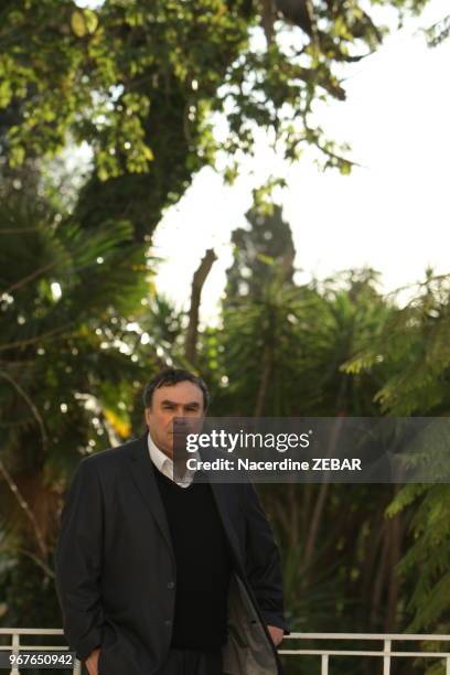 Ecrivain et historien Benjamin Stora le 21 janvier 2014 a Alger , Algerie.