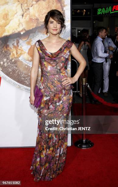 Cobie Smulders at the Los Angeles Premiere of "American Reunion" held at the Grauman's Chinese Theater in Los Angeles, USA on March 19, 2012.