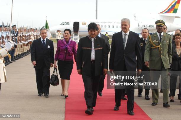 Le président de la république plurinationale de Bolivie, Juan Evo Morales Ayma a été reçu par le premier ministre algérien Abdelmalek Sellal le 27...