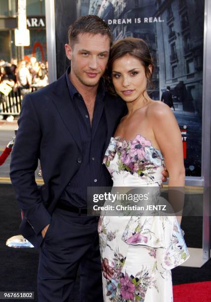 Tom Hardy at the Los Angeles premiere of held at the Grauman's Chinese Theater in Hollywood, USA on July 13, 2011.