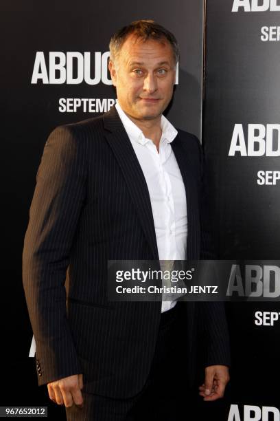 Michael Nyqvist at the Los Angeles premiere of "Abduction" held at the Grauman's Chinese Theater in Hollywood, USA on September 15, 2011.