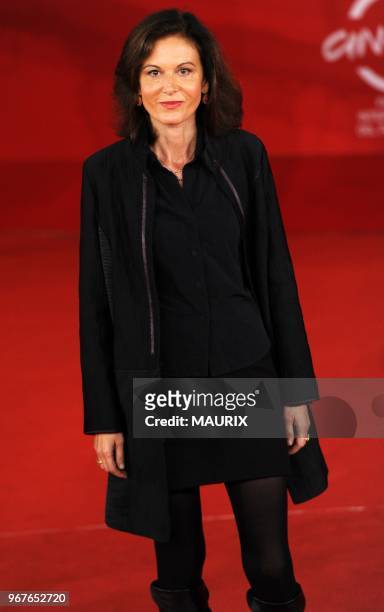 6th International Rome Film Festival in Rome, Italy on October30, 2011. Director Anne Fontaine attends the photocall of the film "Mon Pire Cauchemar".