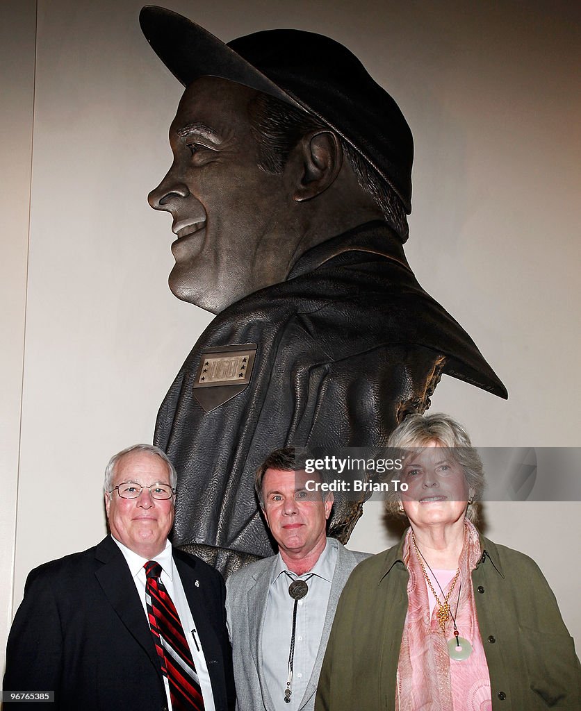 Unveiling Of The Bob Hope Bas Relief Sculpture