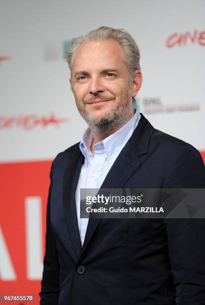 Director Francis Lawrence attend the 'The Hunger Games: Catching Fire' Photocall during the 8th Rome Film Festival on November 14, 2013 in Rome,...