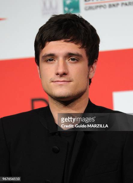 Josh Hutcherson attends the 'The Hunger Games: Catching Fire' Photocall during the 8th Rome Film Festival on November 14, 2013 in Rome, Italy.
