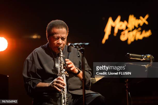 Herbie Hancock en concert le 18 juillet 2014 au Montreux Jazz Festival, Suisse.