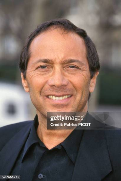 Le chanteur canado-américain Paul Anka à Paris le 18 mars 1991, France.