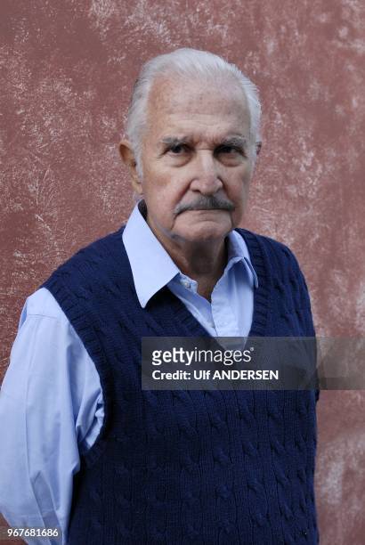 Aix en Provence, France Carlos Fuentes, Mexican writer.