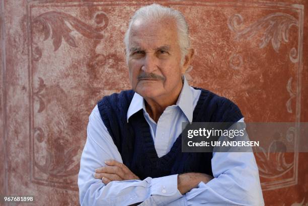 Aix en Provence, France Carlos Fuentes, Mexican writer.